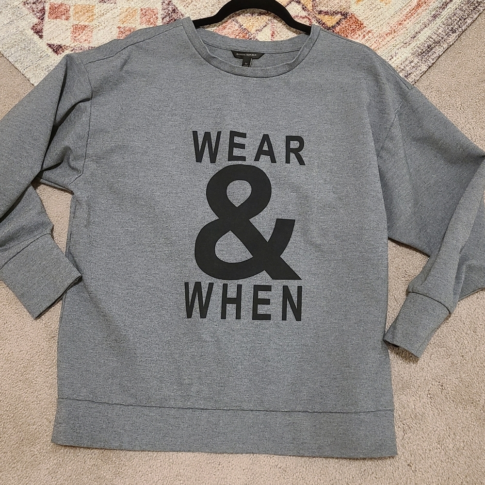 Banana Republic sweatshirt size large